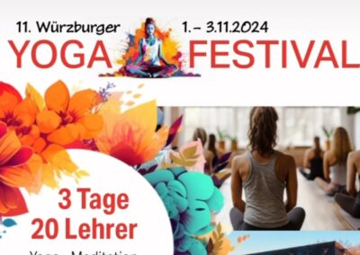 01.-03. November Würzburger Yogafestival